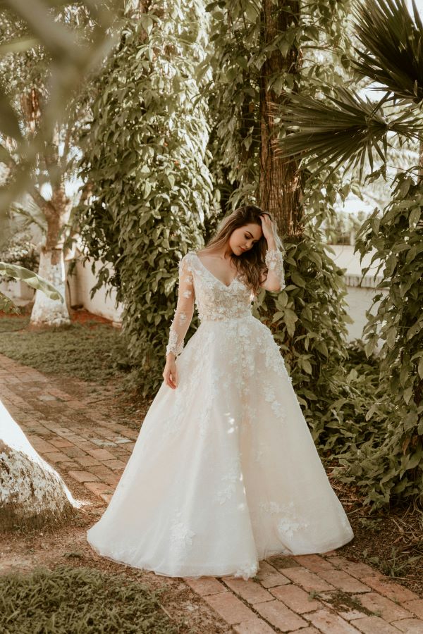 Création de robe de mariée